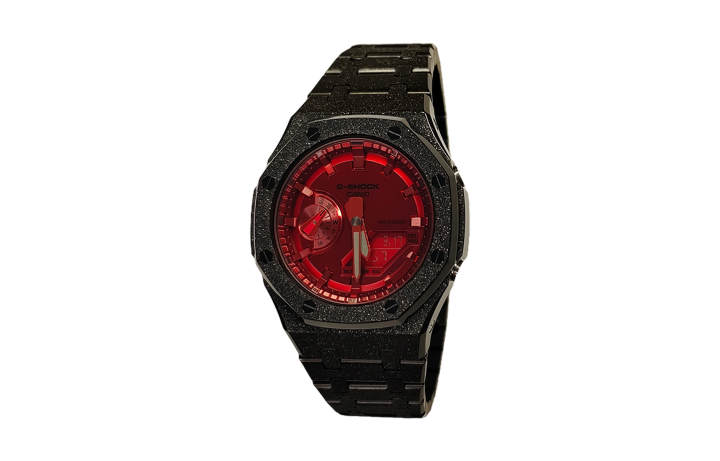 CASIO CASIO Custom Collection Gift Box Set Electronic Movement Watch Men's Watches Red Watch Dial