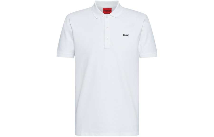 HUGO BOSS Polo Shirt Men's White