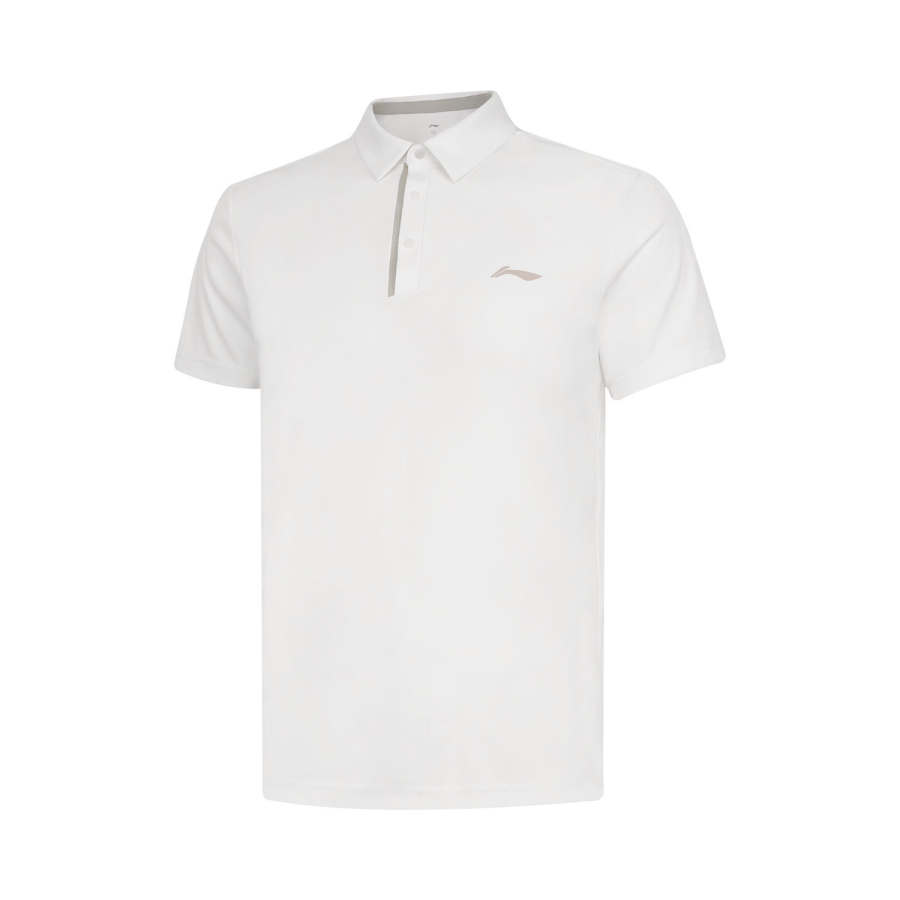 Li-Ning Li Ning Fitness Series Polo Shirt Men's Ivory