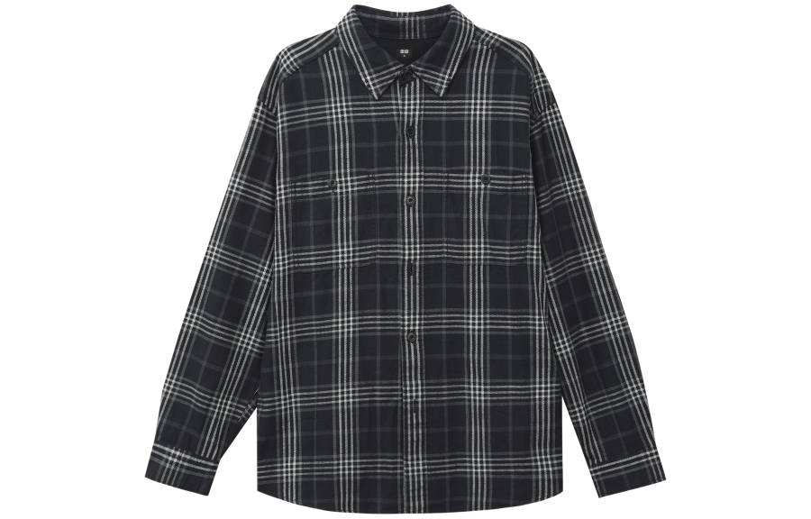 UNIQLO FW23 Shirt Unisex Dark Gray