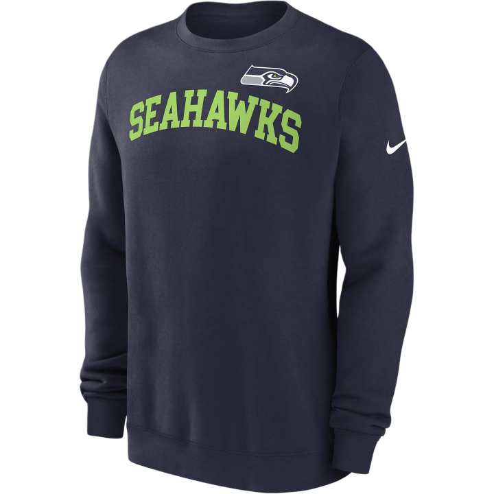 Nike Nike Seattle Seahawks Club Men's Nike Nfl Pullover Crew