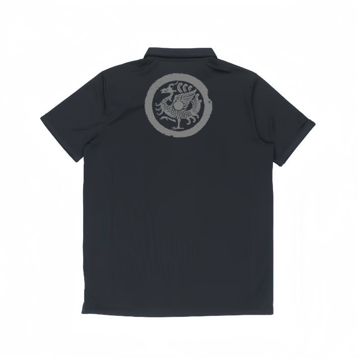Nike Nike Polo Shirts Unisex Black Polo Collar Moderate Straight Fit