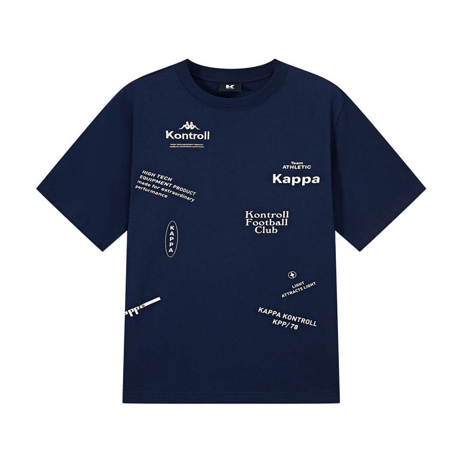 Kappa T Shirt Men's Meteorite Blue