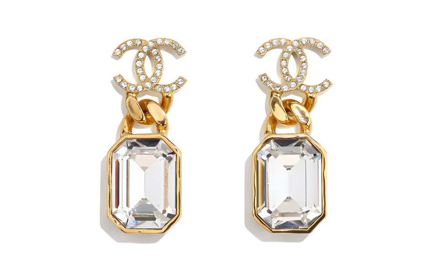 CHANEL CHANEL Earrings Women's Gold