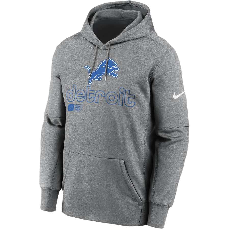 Nike Nike Detroit Lions Men's Nike Therma Nfl Pullover Hoodie