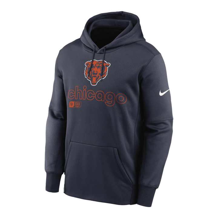 Nike Nike Chicago Bears Men’s Nike Therma Nfl Pullover Hoodie