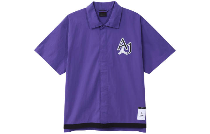 Jordan Jordan Air Jordan Sport DNA Shirts Men's Purple Lapel Moderate Other