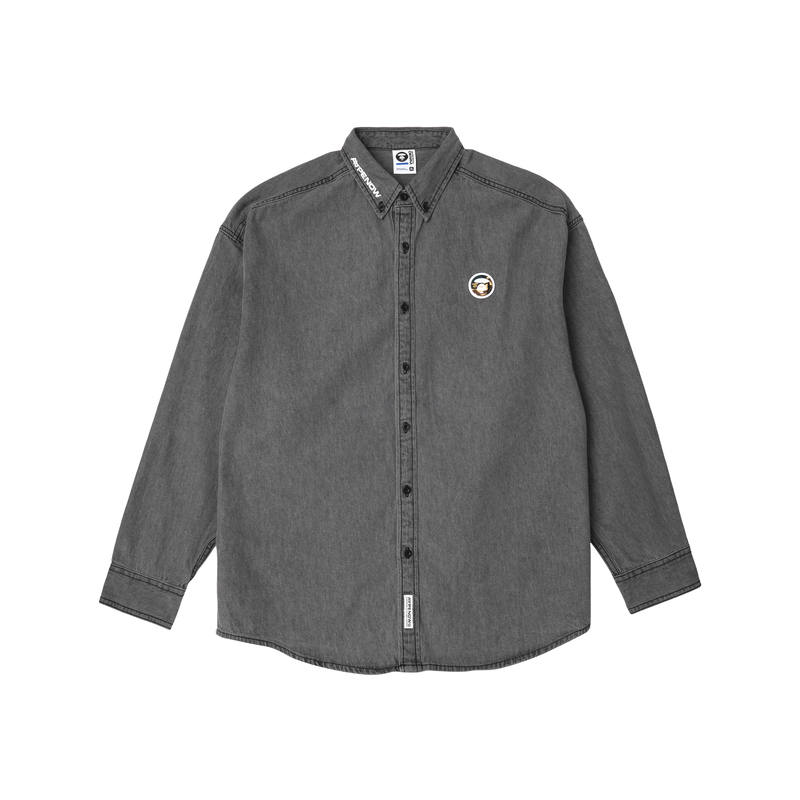 Aape Aape Logo-patch Cotton Shirt