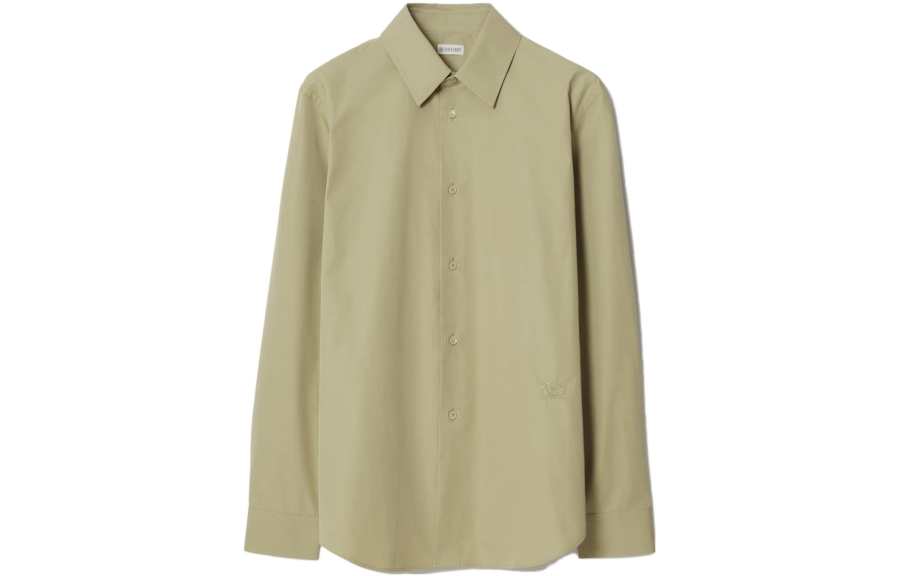Burberry 【Previous Season】Equestrian Knight-motif cotton shirt