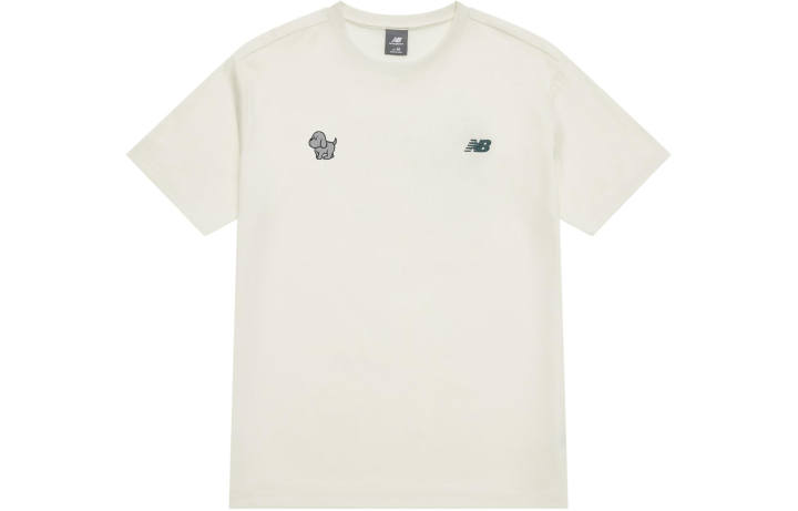 New Balance New Balance T Shirt Unisex Ivory White