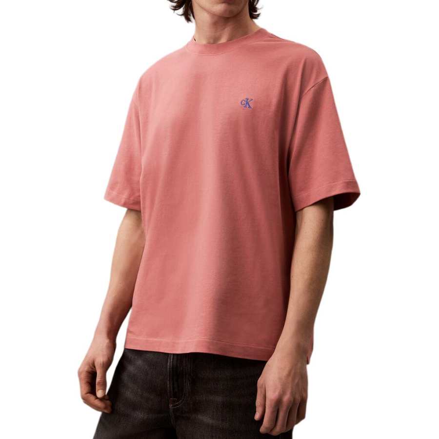 CALVIN KLEIN T Shirt Men's Light Mahogany