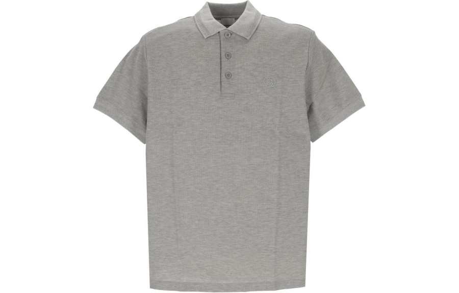 Burberry Logo Embroidered Short-Sleeved Polo Shirt