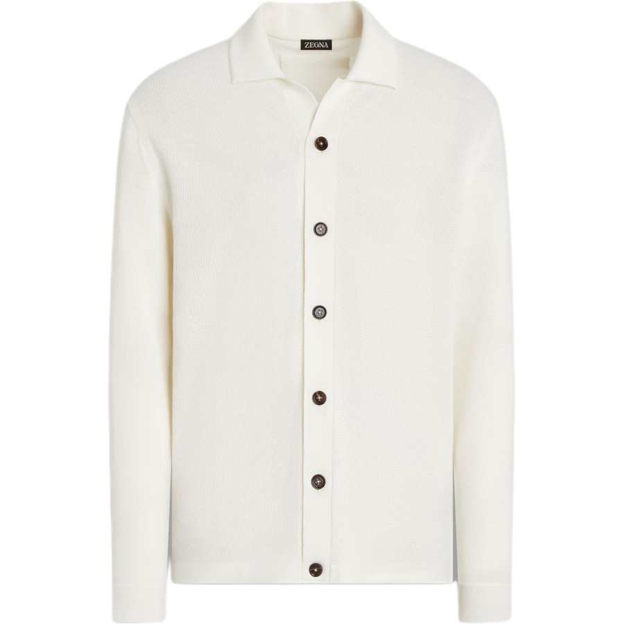 Ermenegildo Zegna Zegna Long Sleeved Knitted Shirt