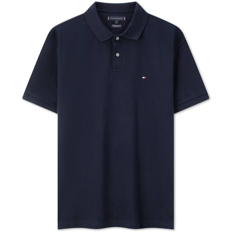 Tommy Hilfiger Polo Shirt Men's Navy Blue