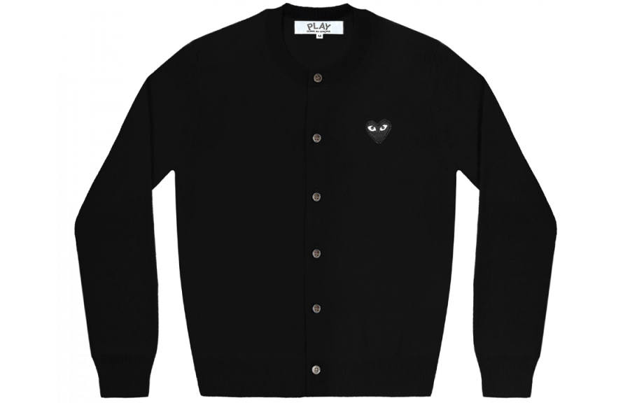 CDG Play Sweaters Women's Crew Neck Moderate Cardigan
