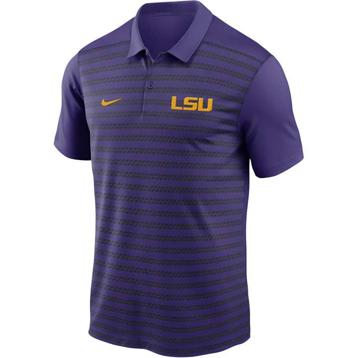 Nike Nike Lsu Tigers Sideline Victory Men's Nike Dri-FIT College Polo