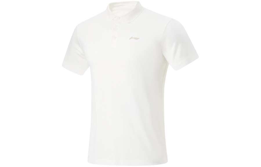 Li-Ning Li Ning Fitness Series Polo Shirt Men's Ivory