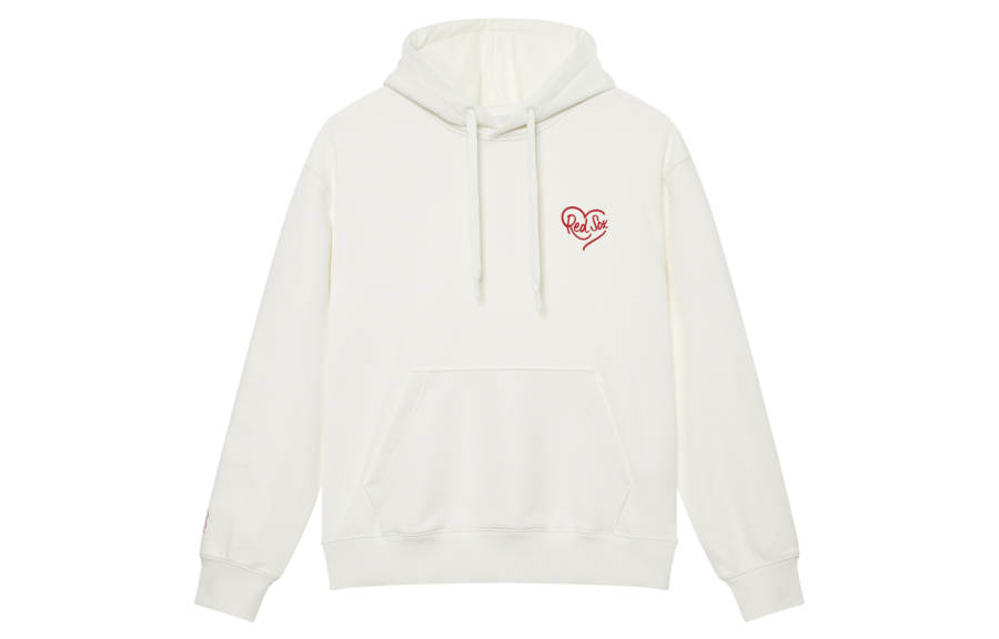 MLB MLB Boston Red Sox Heart FW24 Sweatshirt Unisex Cream