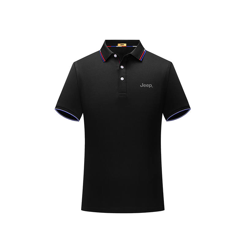 Jeep Polo Shirts Unisex Polo Collar Moderate Straight Fit