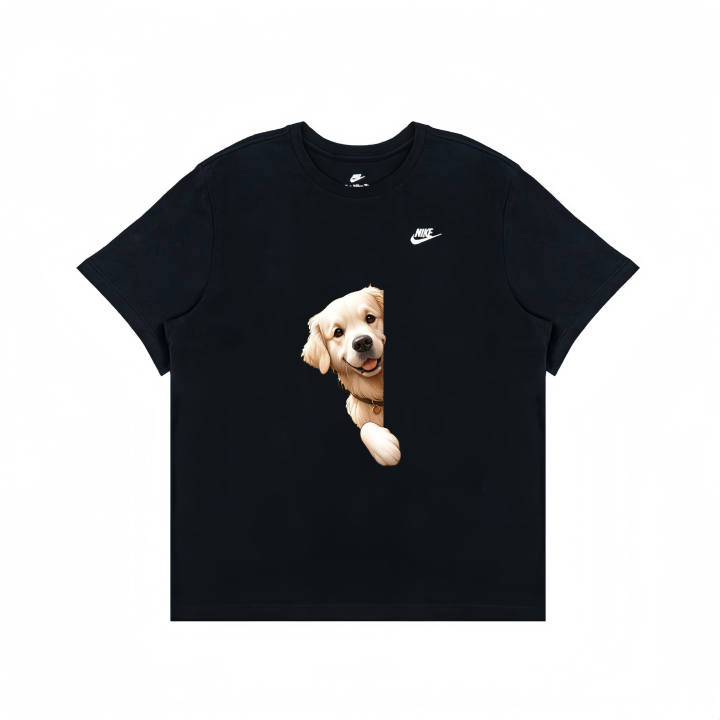 Nike Nike T Shirts Unisex Black Crew Neck
