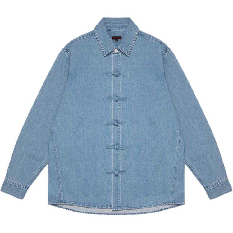 CLOT CLOT SS25 Shirts Unisex Blue Lapel Moderate
