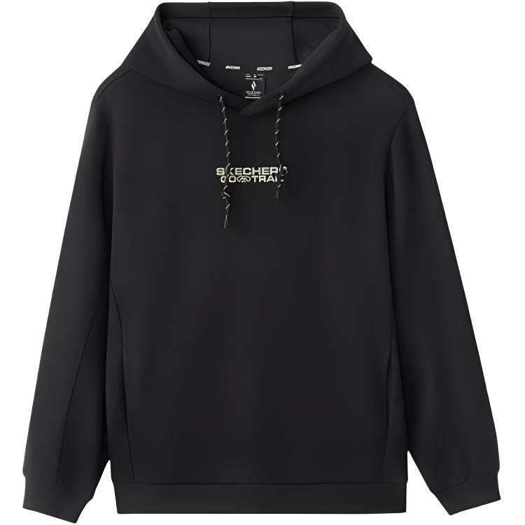 Skechers Wilderness Outdoor Collection Sweatshirt Men's Carbon Black