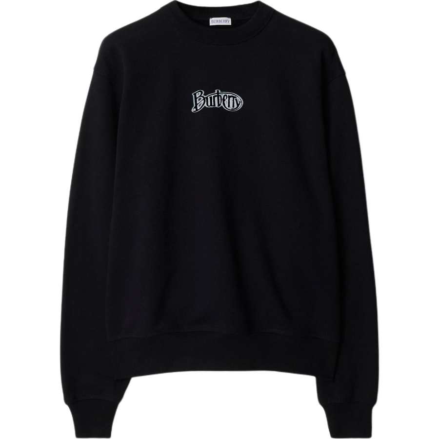 Burberry Logo Printed Crewneck Sweatshirt