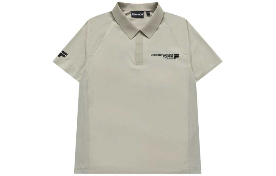 FILA FUSION URBAN TECH Lifestyle Polo Shirt Men's Hyacinth Bean Gray