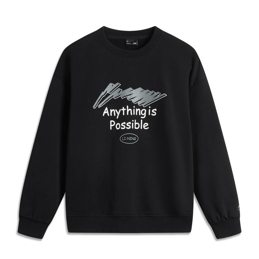Li-Ning Li Ning Sweatshirt Unisex Black