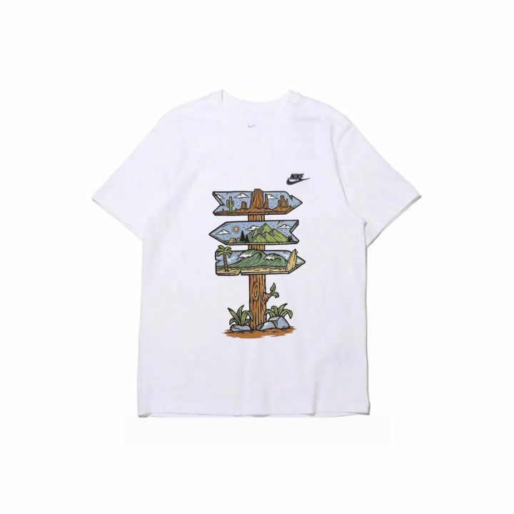 Nike Nike T Shirts Men's White Crew Neck