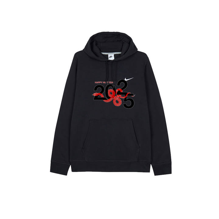 Nike Nike Sweatshirts Men's Black Hooded Moderate Regular