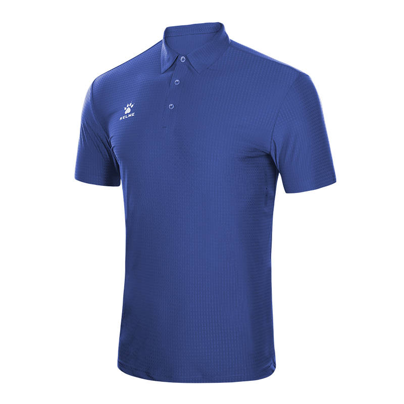 KELME Polo Shirts Men's Lapel Moderate Straight Fit
