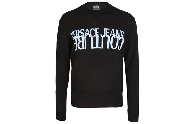 VERSACE JEANS COUTURE Knitwear Men's Black