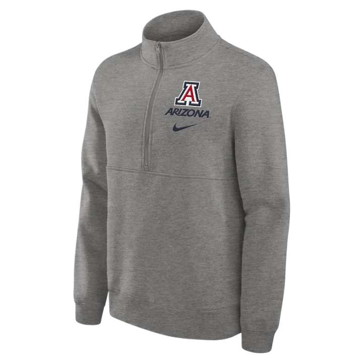 Nike Nike Arizona Wildcats Primetime Club Men's Nike College 1/2 Zip Crew