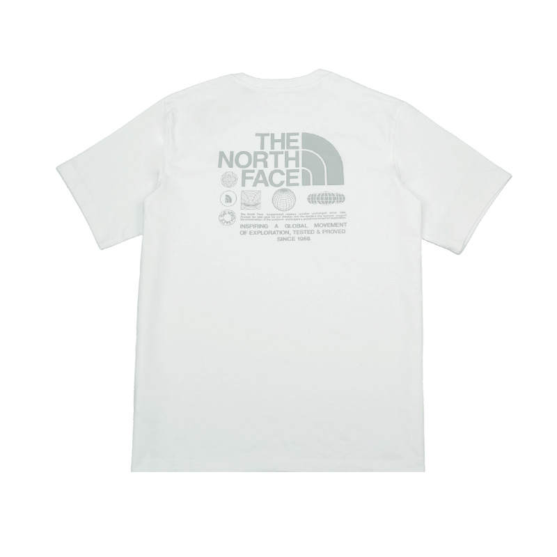 THE NORTH FACE T Shirt Unisex Snow Peak White
