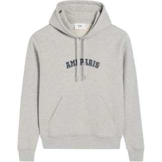 AMIPARIS Ami Paris Logo Printed Drawstring Hoodie