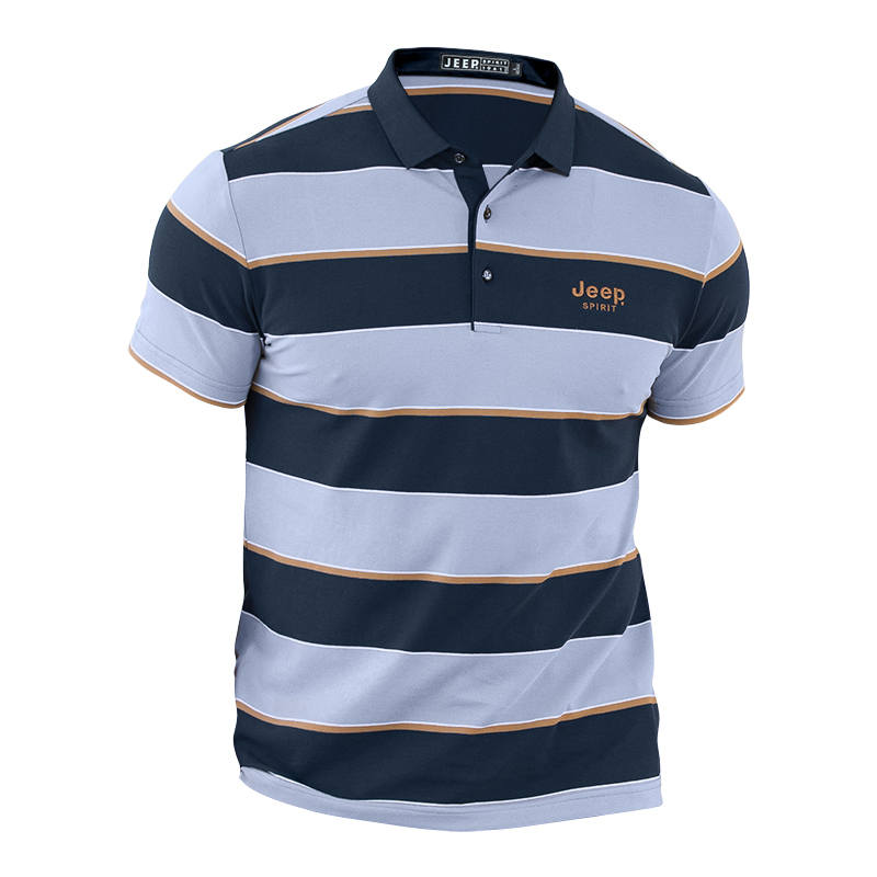 JEEP SPIRIT Polo Shirts Men's Polo Collar Moderate Straight Fit