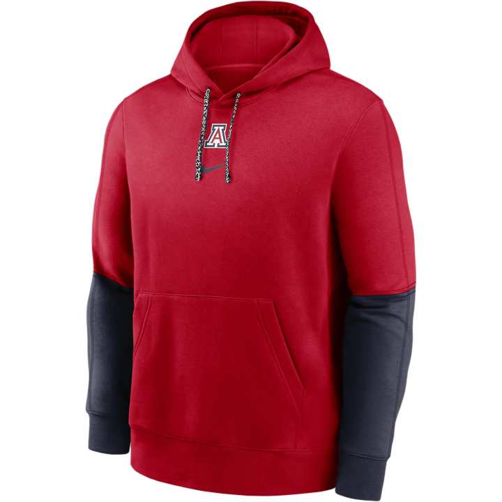 Nike Nike Arizona Wildcats Sideline Team Issue Club Men's Nike College Pullover Hoodie