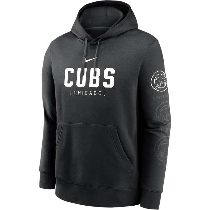 Nike Nike Chicago Cubs Fashion Club Men's Nike Mlb Pullover Hoodie
