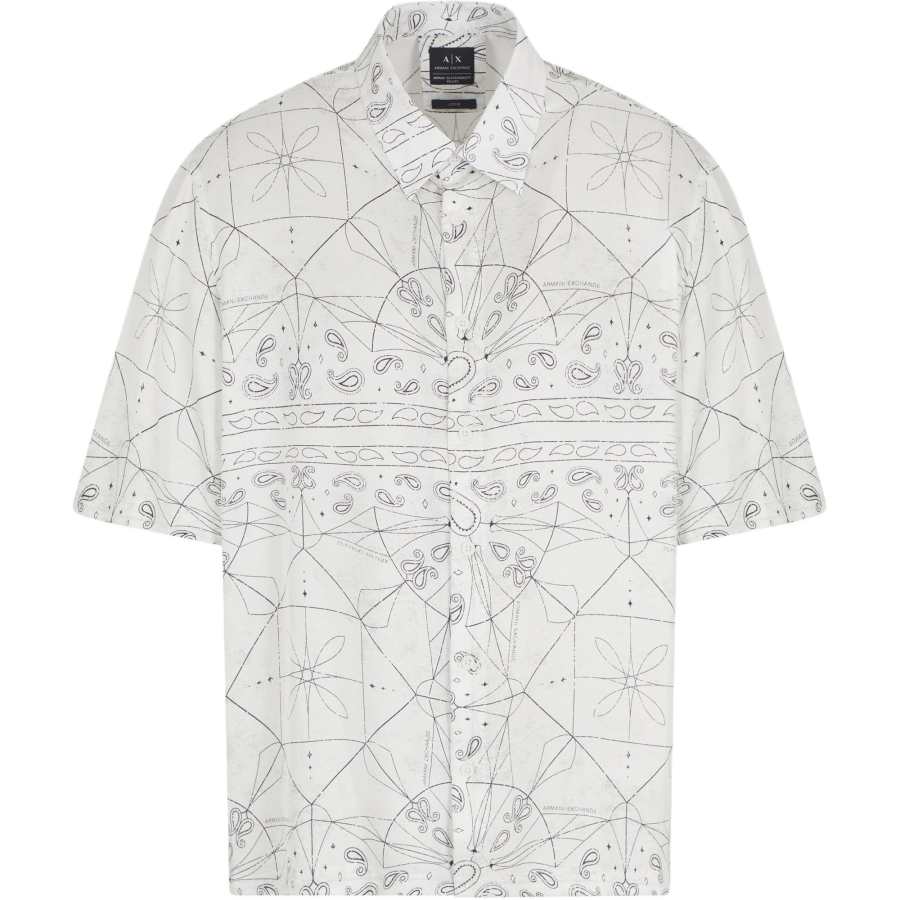 ARMANI EXCHANGE ARMANI EXCHANGEAE Shirt Men's White