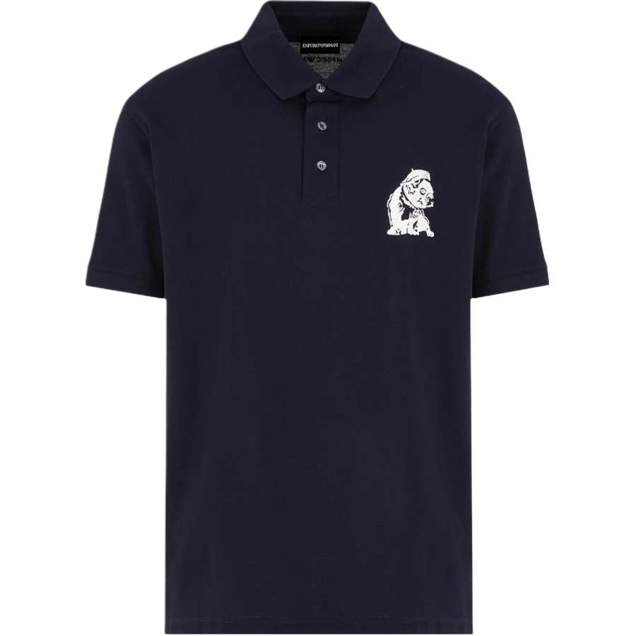 EMPORIO ARMANI Polo Shirt Men's Marine Blue