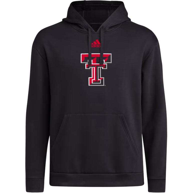 Adidas Adidas Free Shipping With AdiClub Texas Tech Fleece Hooded Sweatshirt