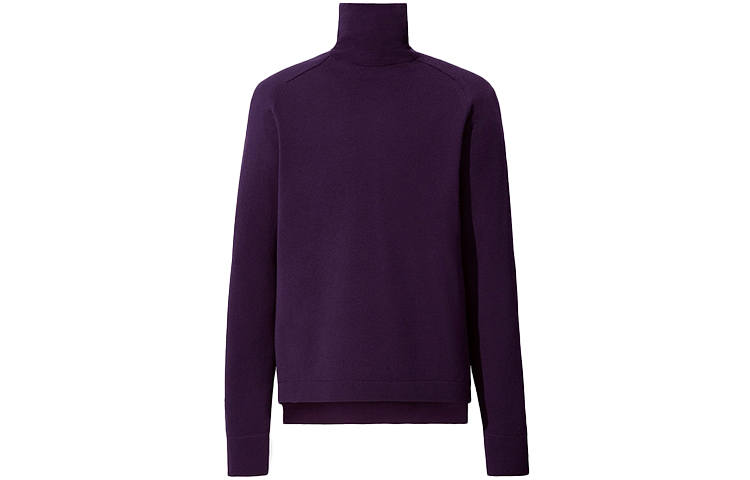 UNIQLO FW20 Sweater Men's Gray Purple