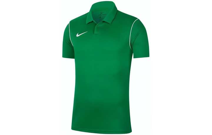Nike Nike Polo Shirts Men's Green Polo Collar Moderate Straight Fit