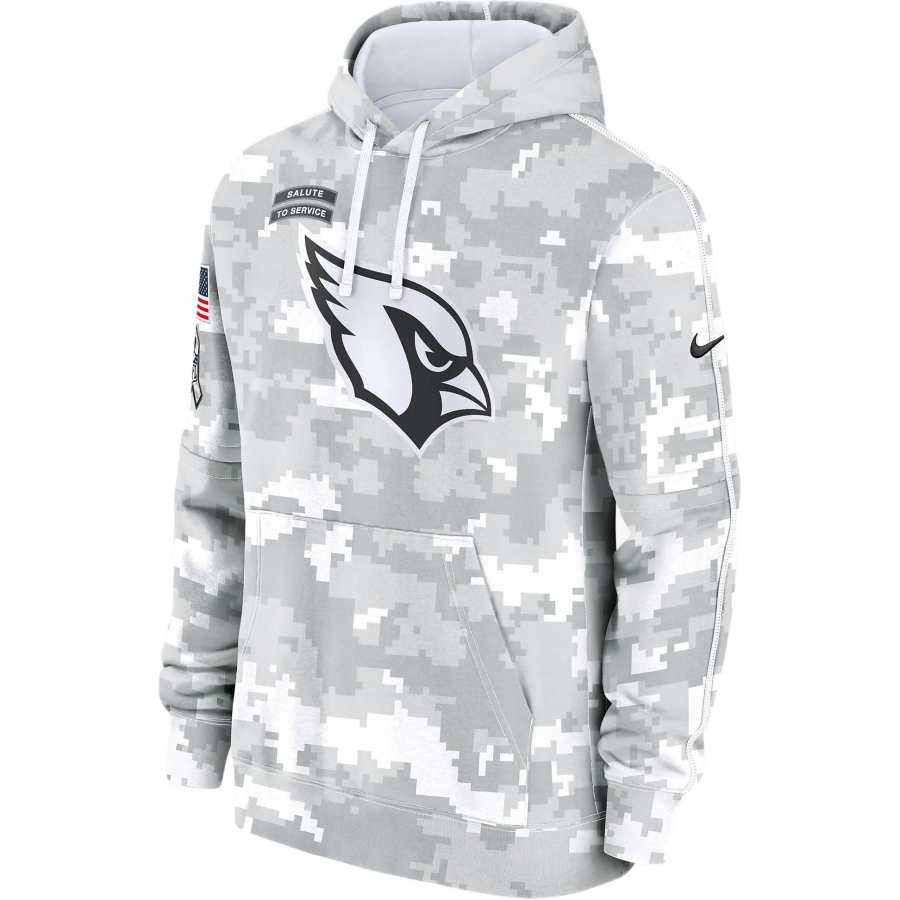 Nike Nike Arizona Cardinals Salute To Service Primary Edge Club Men's Nike Nfl Pullover Hoodie