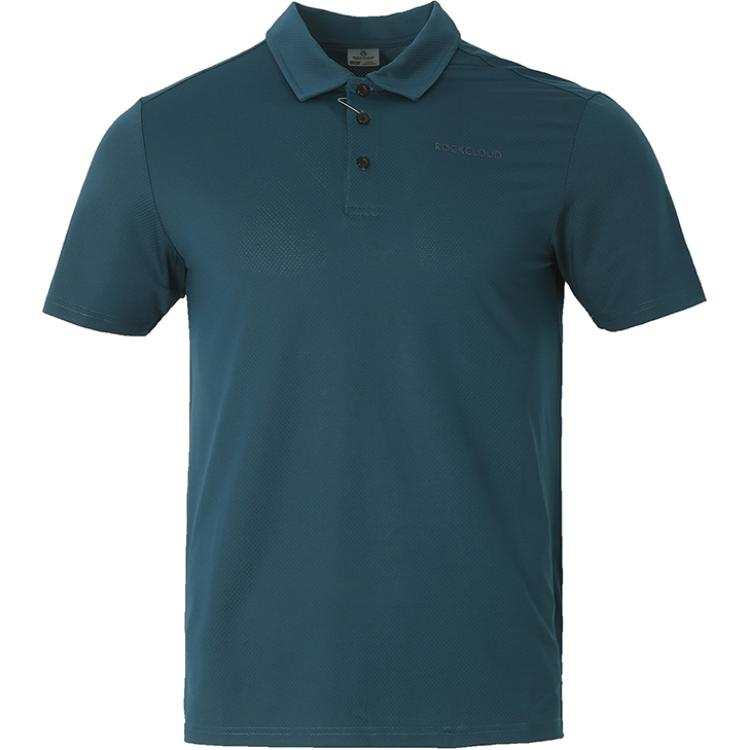 Rock Cloud Polo Shirt Men's Pure Cobalt Blue