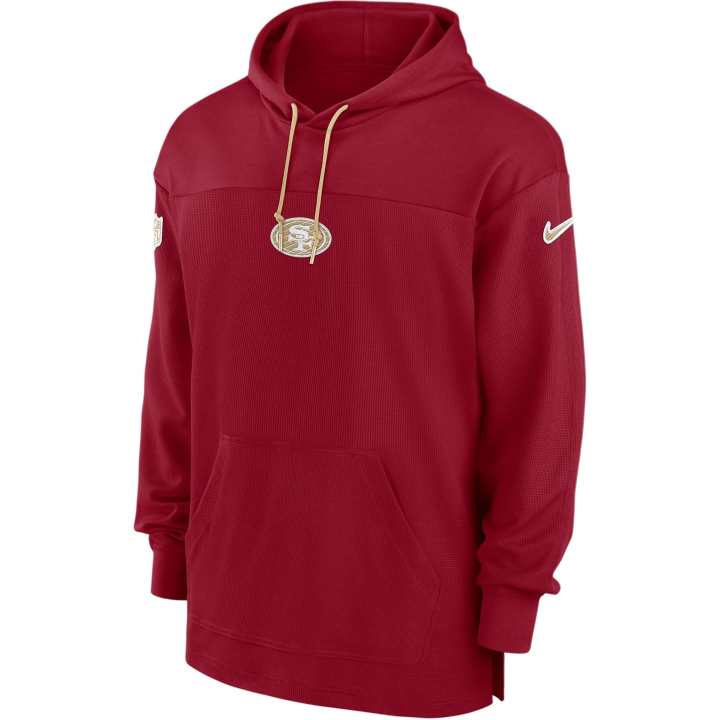 Nike Nike San Francisco 49ers Sideline Jersey Men's Nike Dri-FIT Nfl Pullover Hoodie