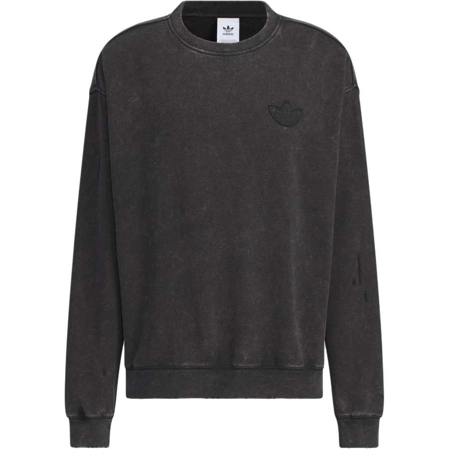 Adidas Originals Trefoil Collection CREW SWEATSHIRT Men's Black