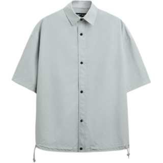 ZARA Shirts Men's Gray Lapel Moderate Other