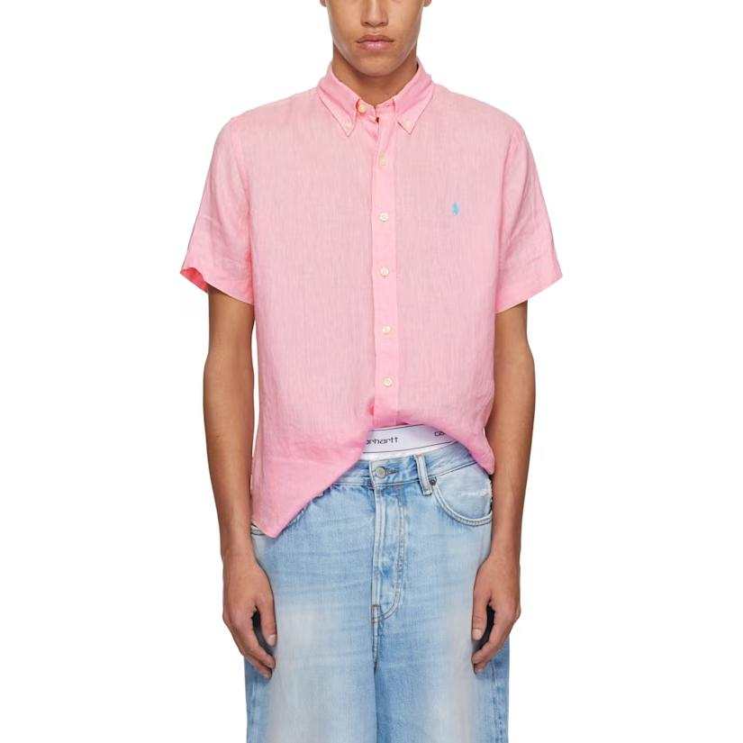 Polo Ralph Lauren Shirt Classic Version Men's Pink